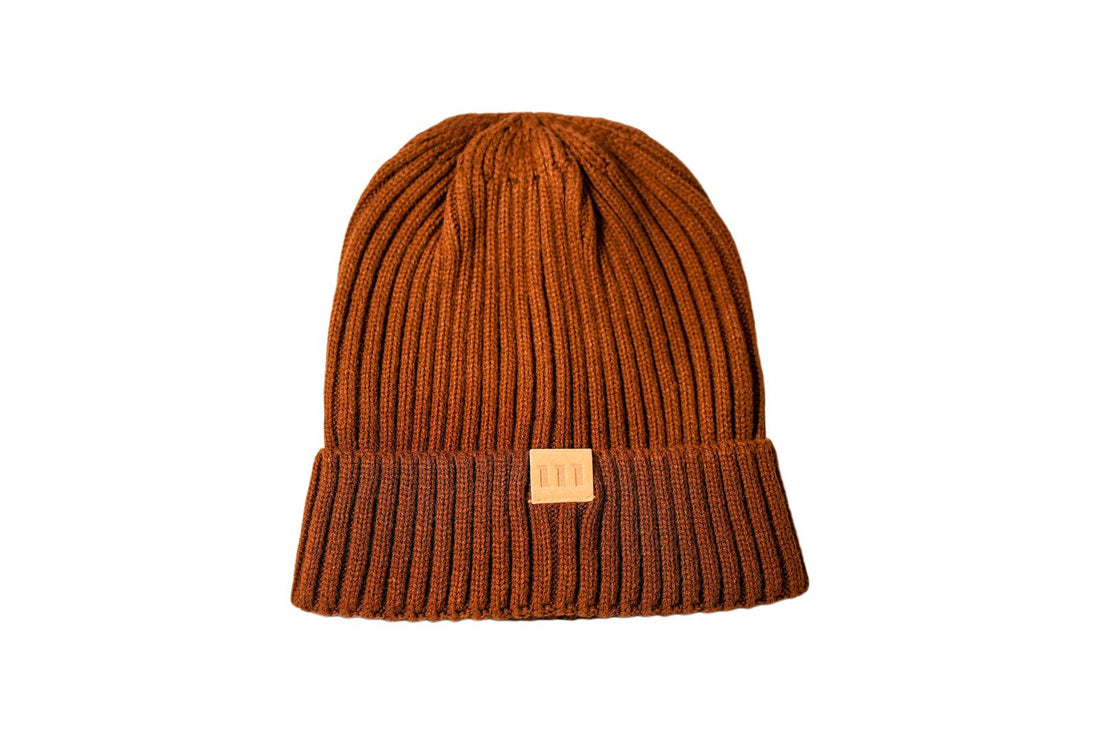 Ribbed Knit Beanie – Classic Street Luxury